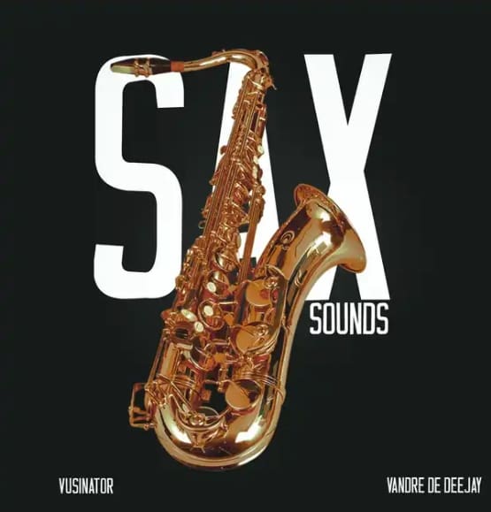 vusinator-amp-vandre-de-deejay-sax-sounds-2023_08_17_11_47_20-ubetoo.jpg Image of a saxophone with the words "Sax Sounds" in the background. Credit names "Vusinator" and "Vandre De DeeJay" are tastefully placed at the bottom corners.