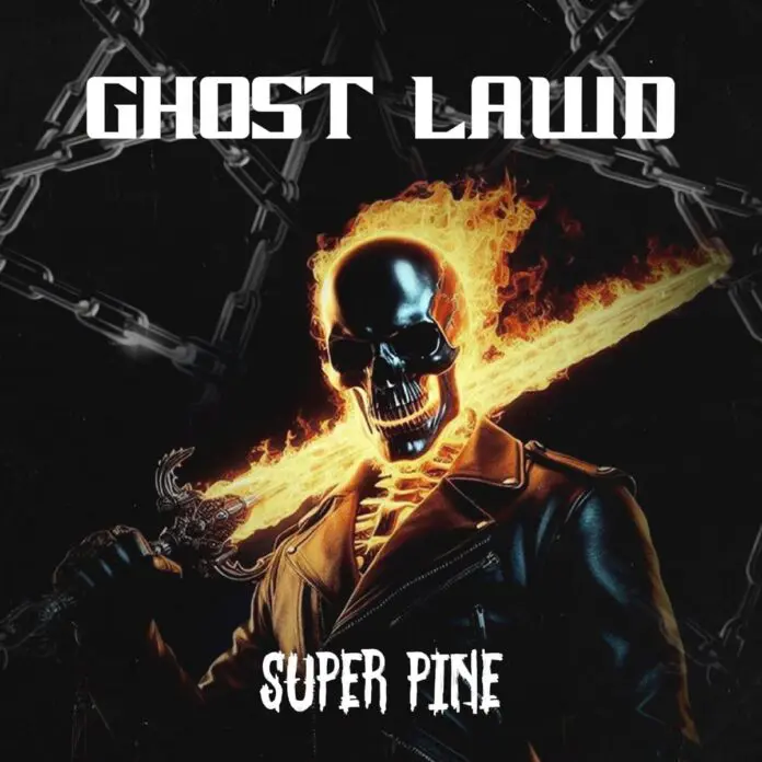 GHOST-Lawd-Shaunmusiq-Ftears-–-Jija-Majija-ft.-Daliwonga-Londie-London-OHP-Sage.jpg A flaming skull figure in a leather jacket holds a fiery sword, with "GHOST Lawd" and "Jija Majija" text blazing over a dark, chain-patterned background.
