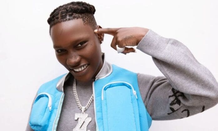zinoleesky0021.jpg A person wearing a light blue vest, grey shirt, and silver chain necklace poses with one finger pointed to their temple, smiling at the camera—capturing the confident vibe of Gen Z or a Zinoleesky debut album cover.